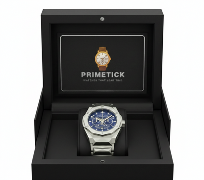 Blue Dial Style – Ceramic Strap Men’s Watch