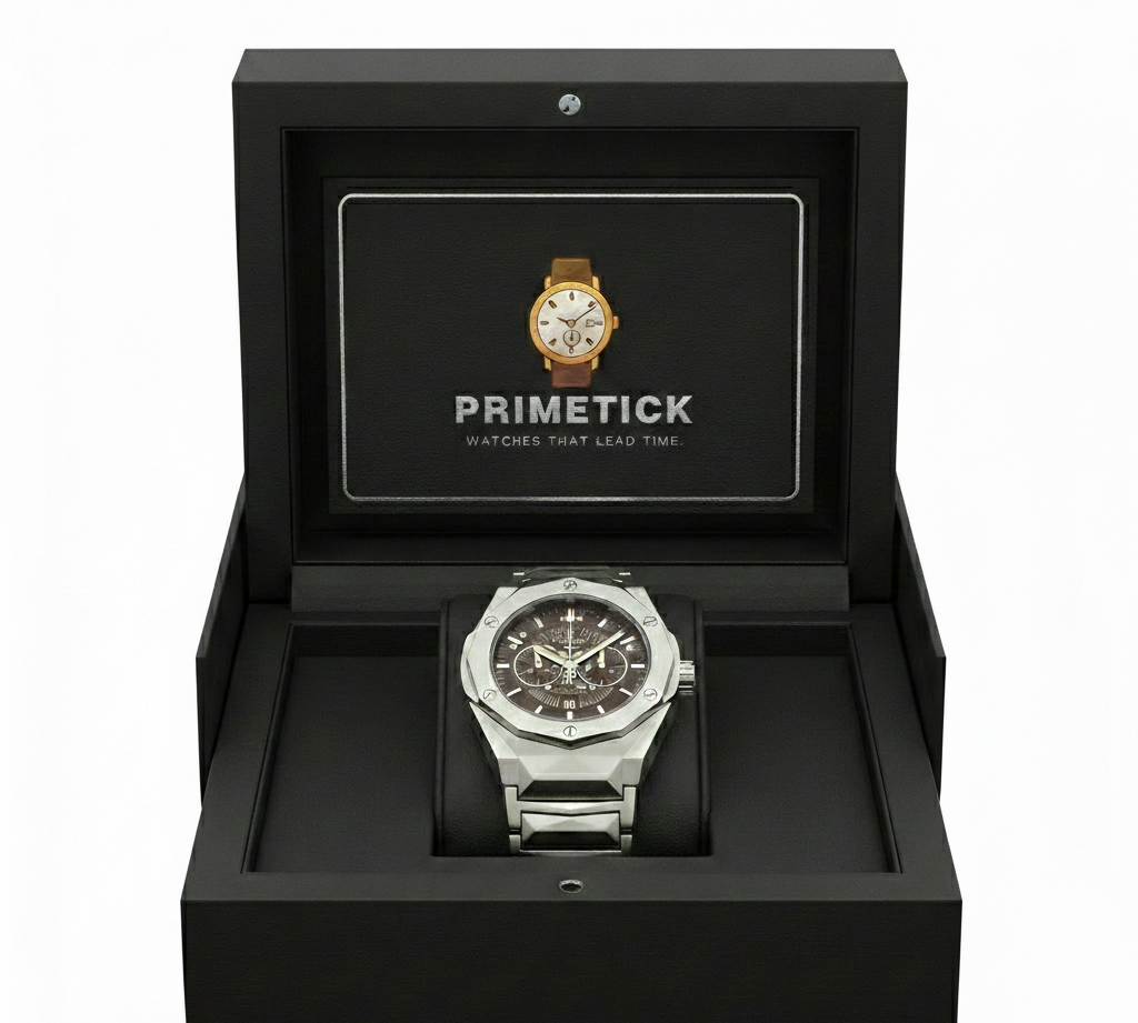 Brown Dial Style – Ceramic Strap Men’s Watch